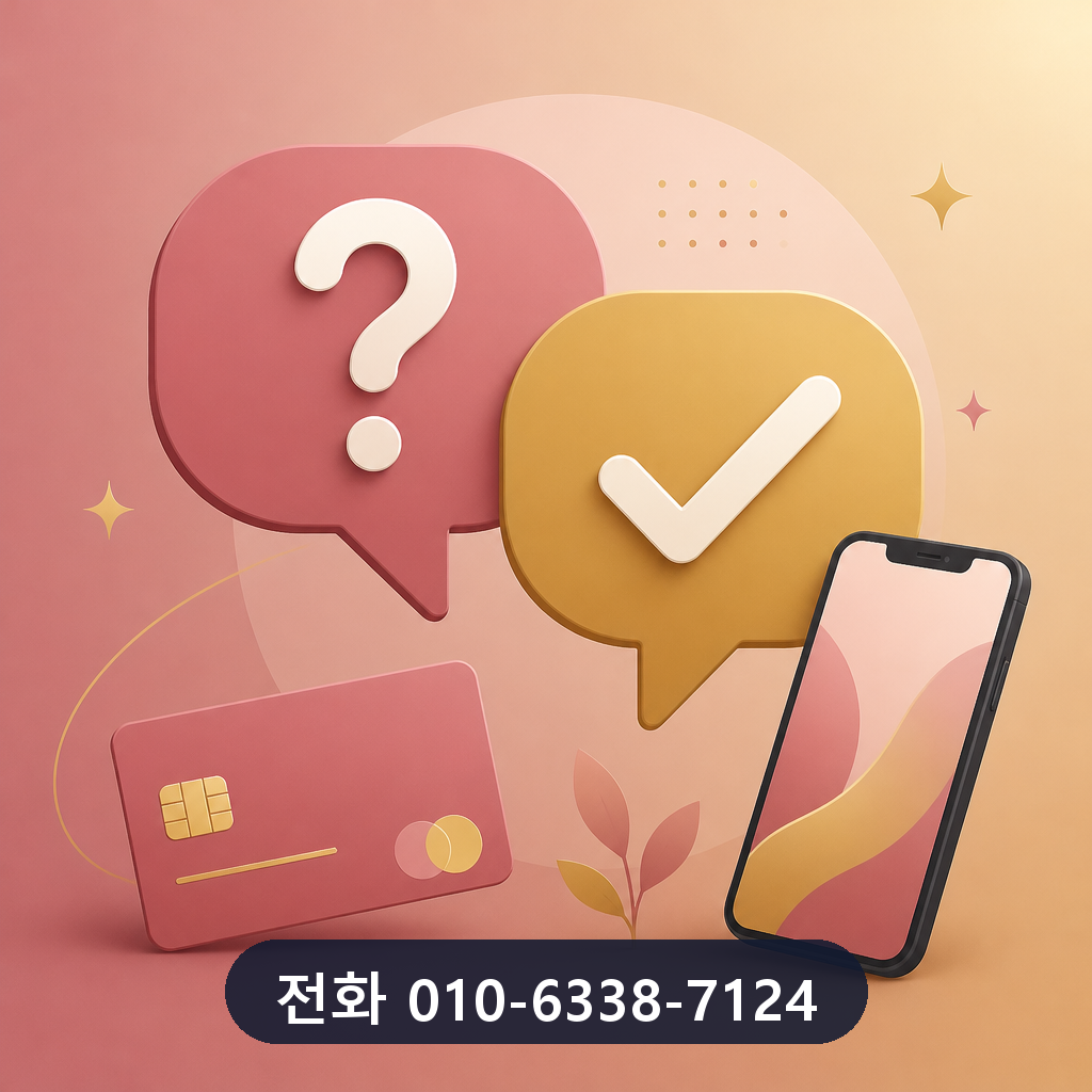 신용카드 한도 현금화 자주 묻는 질문 이미지